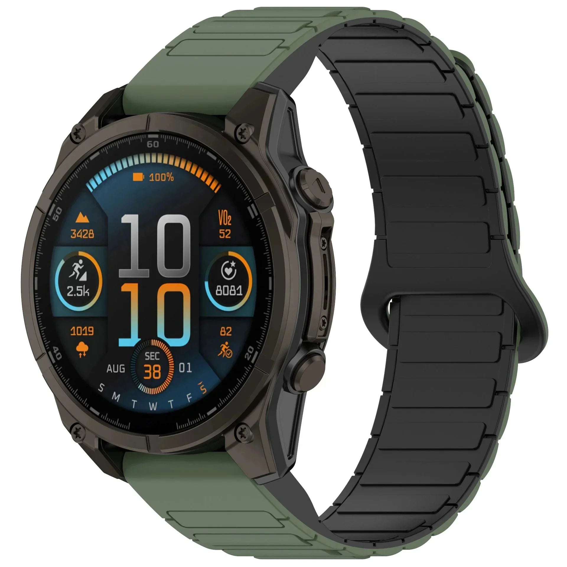Garmin QuickFit Magnetic Silicone Band Upgraded Version
