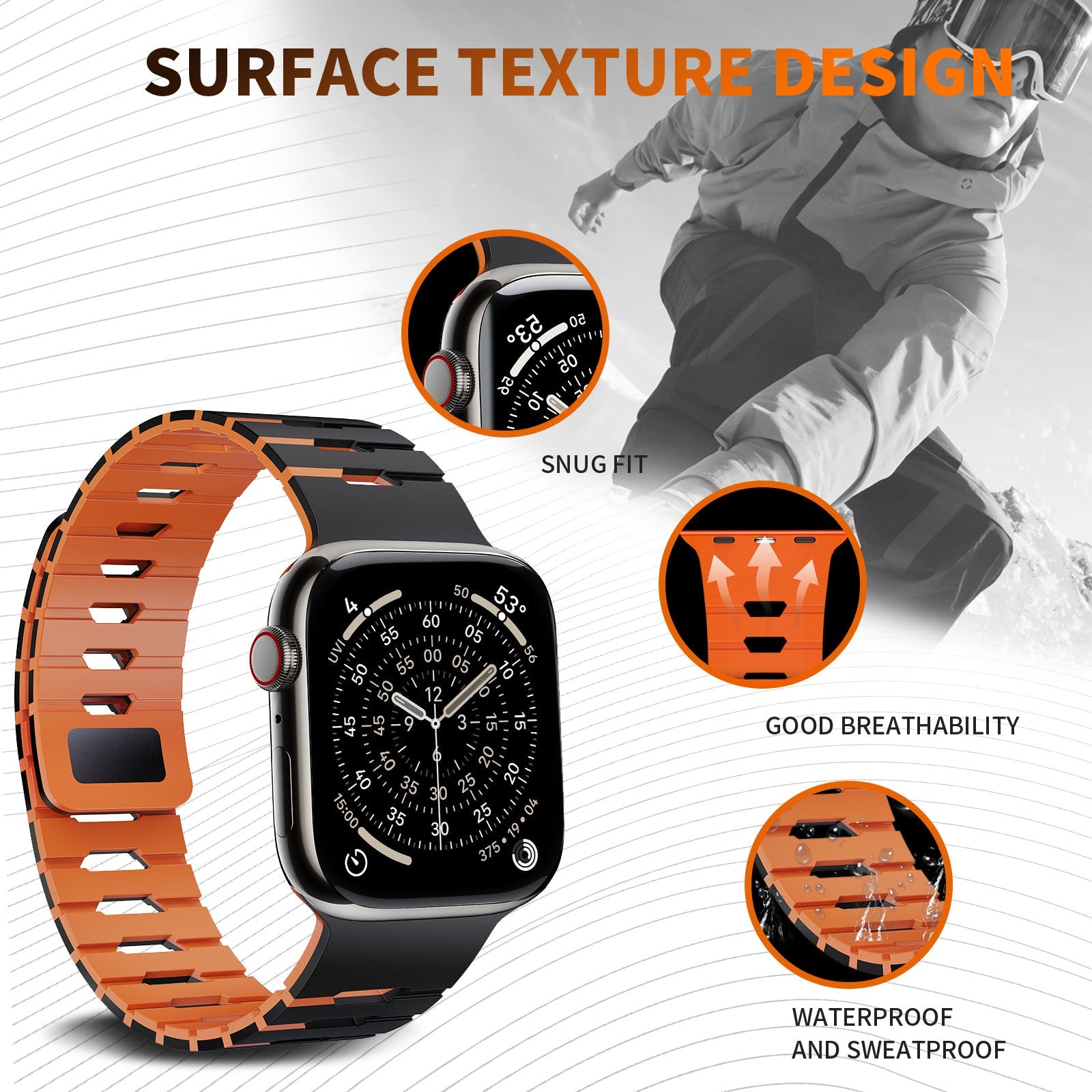 Dual-Tone Sport Apple Watch Band