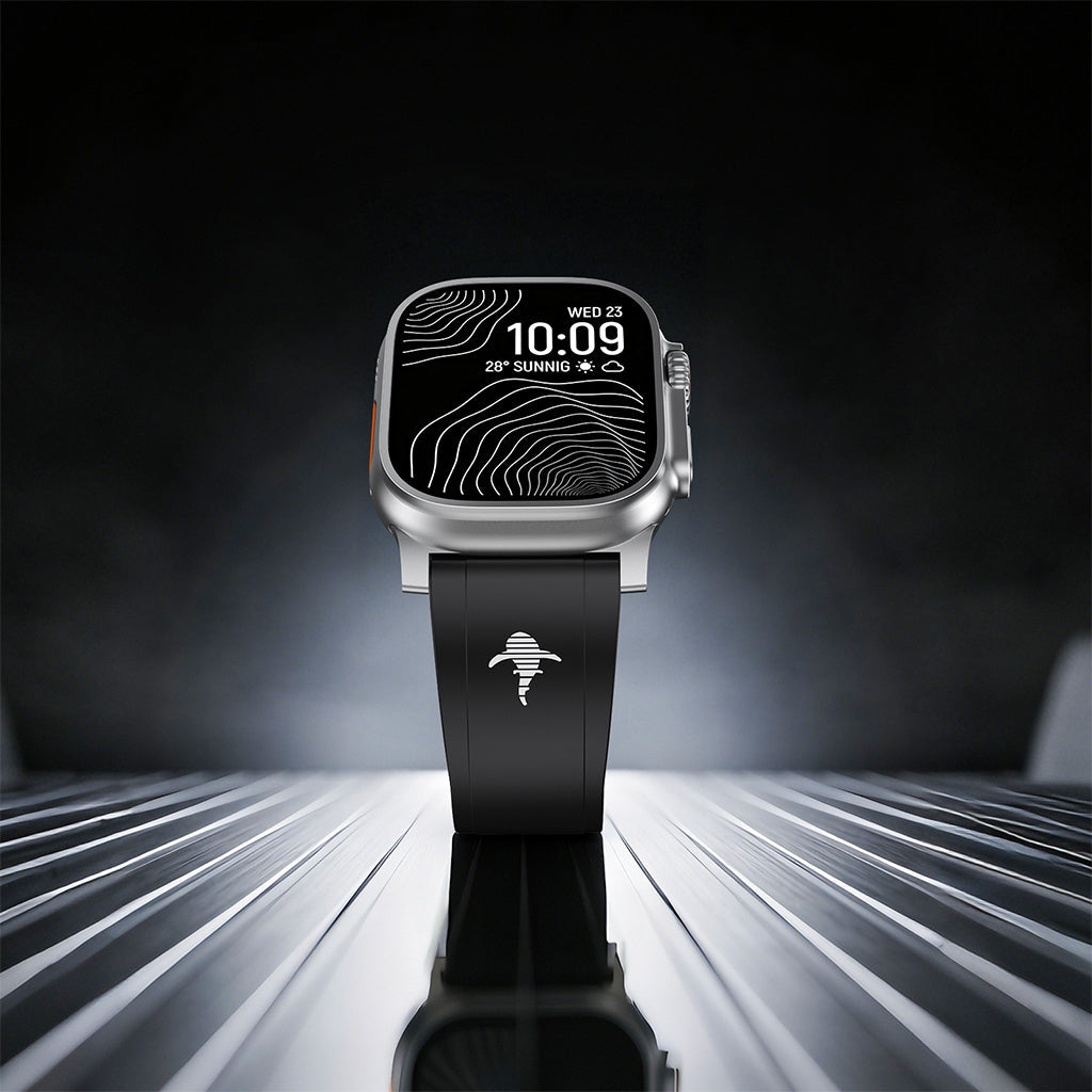 The Shark — Fine Watchmaking Grade FKM Apple Watch Band
