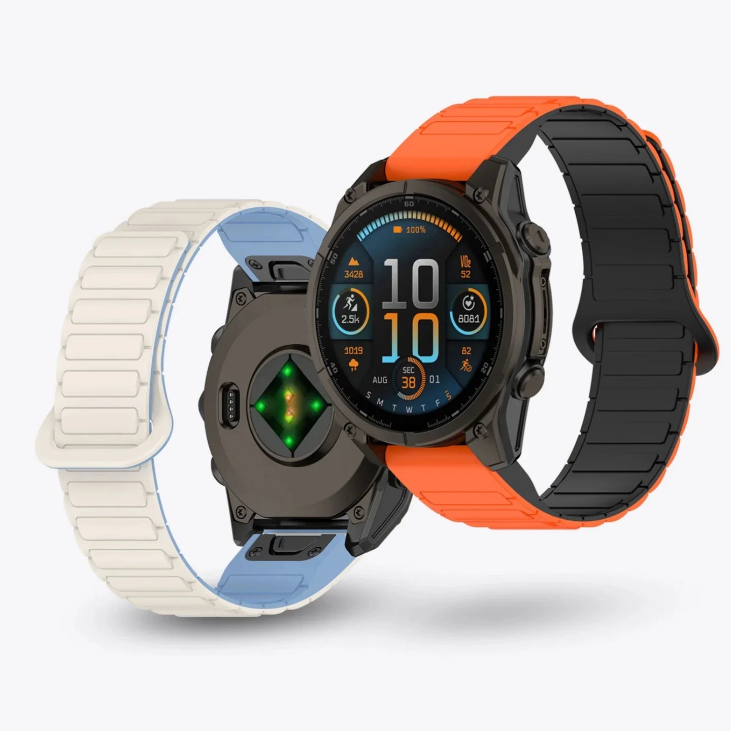 Garmin QuickFit Magnetic Silicone Band Upgraded Version