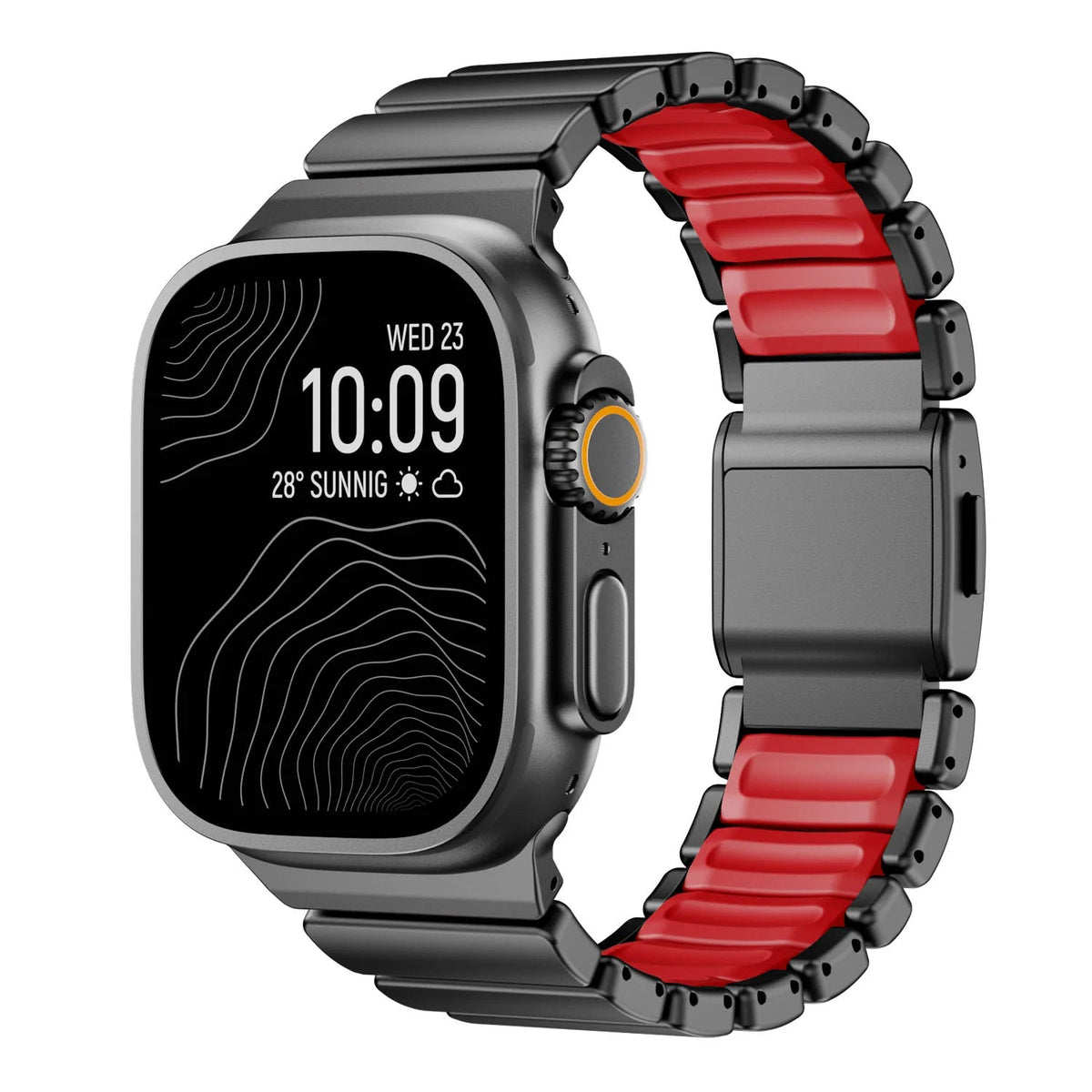 Titanium x FKM Dual Core Band For Apple Watch