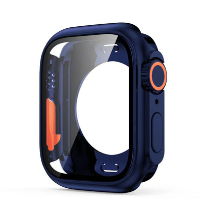 Suitable for Apple Watch 360° all-inclusive protective case + tempered film