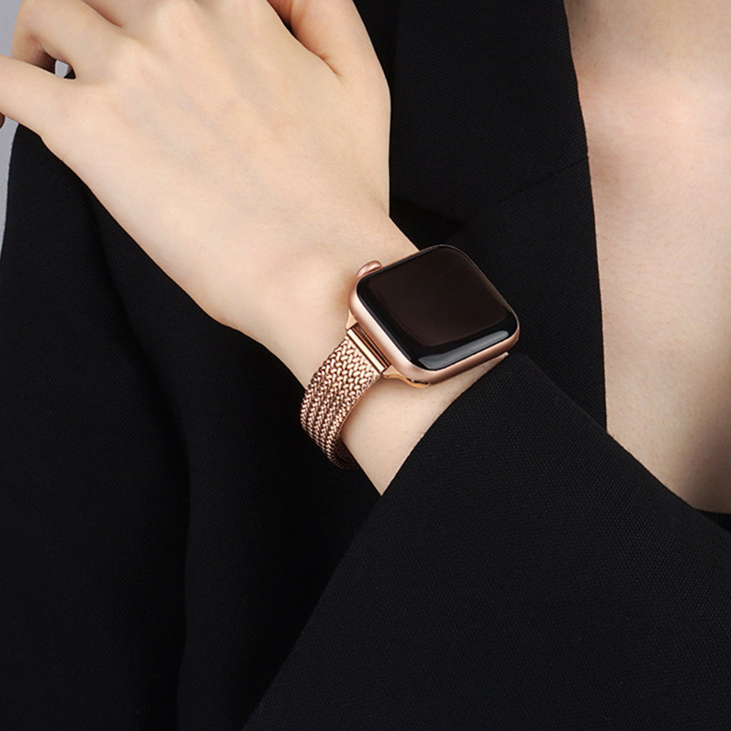 Elegant Fine Mesh Strap For Apple Watch