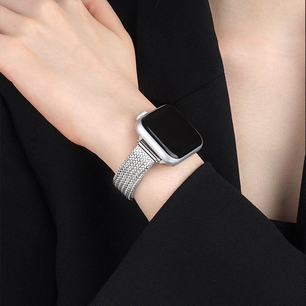 Elegant Fine Mesh Strap For Apple Watch