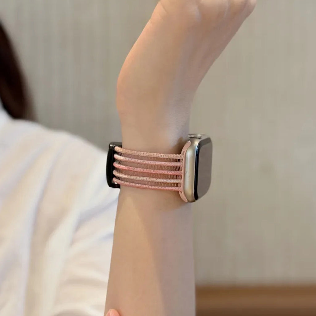 The Breathable Fishnet Silk Band For Apple Watch