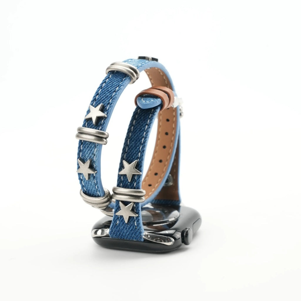 Vintage Star Stud Band For Apple Watch