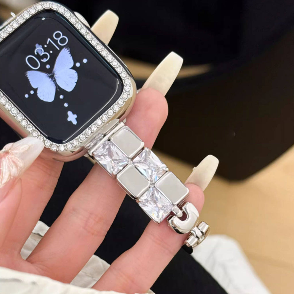 Radiant Glacial Crystal Bracelet+Case