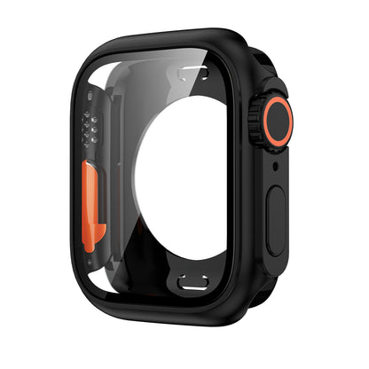 Suitable for Apple Watch 360° all-inclusive protective case + tempered film