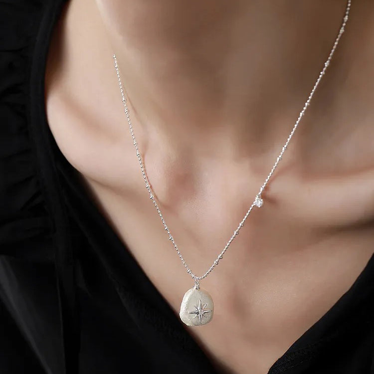 The Celestial Polaris Baroque Pearl Necklace