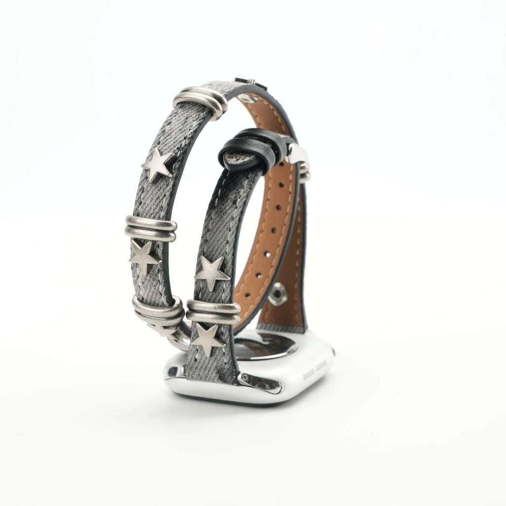 Vintage Star Stud Band For Apple Watch