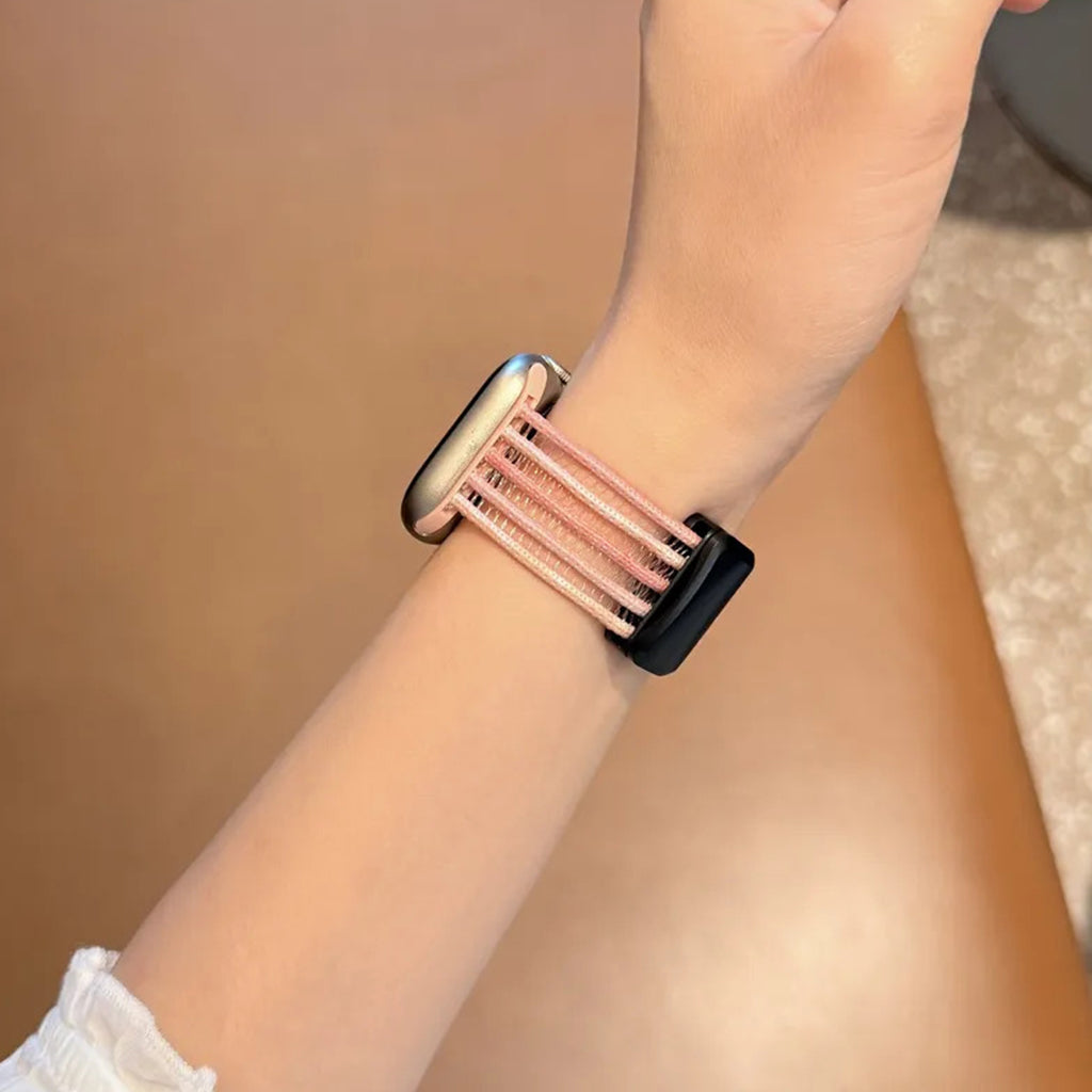 The Breathable Fishnet Silk Band For Apple Watch