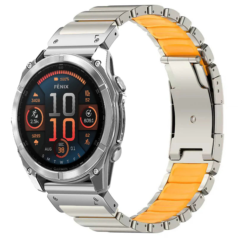 Garmin QuickFit GEMINI Titanium Band