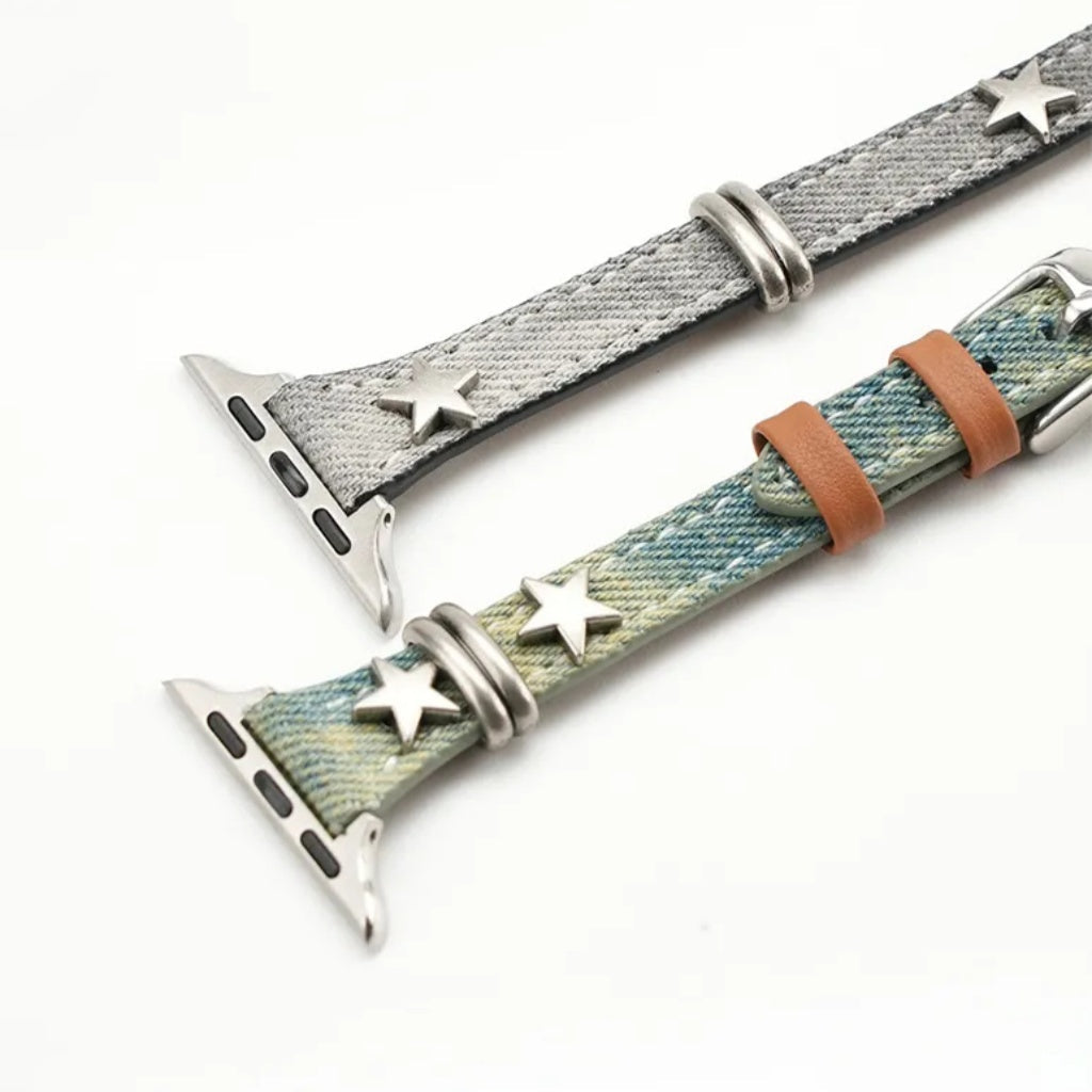 Vintage Star Stud Band For Apple Watch