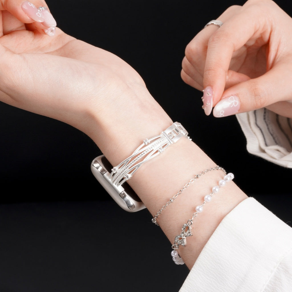 Stellar Orbit Sparkle Zircon Bracelet