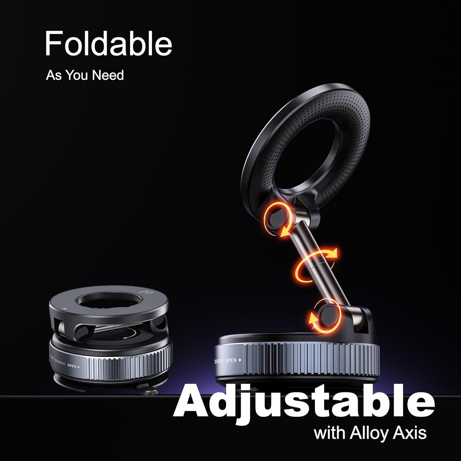 MAIKESS Folding Magnetic Car Mount