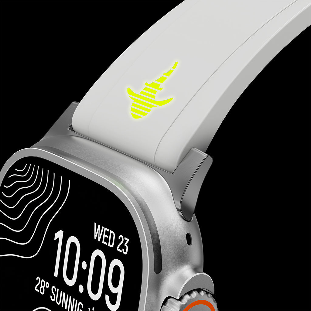 The Shark — Fine Watchmaking Grade FKM Apple Watch Band
