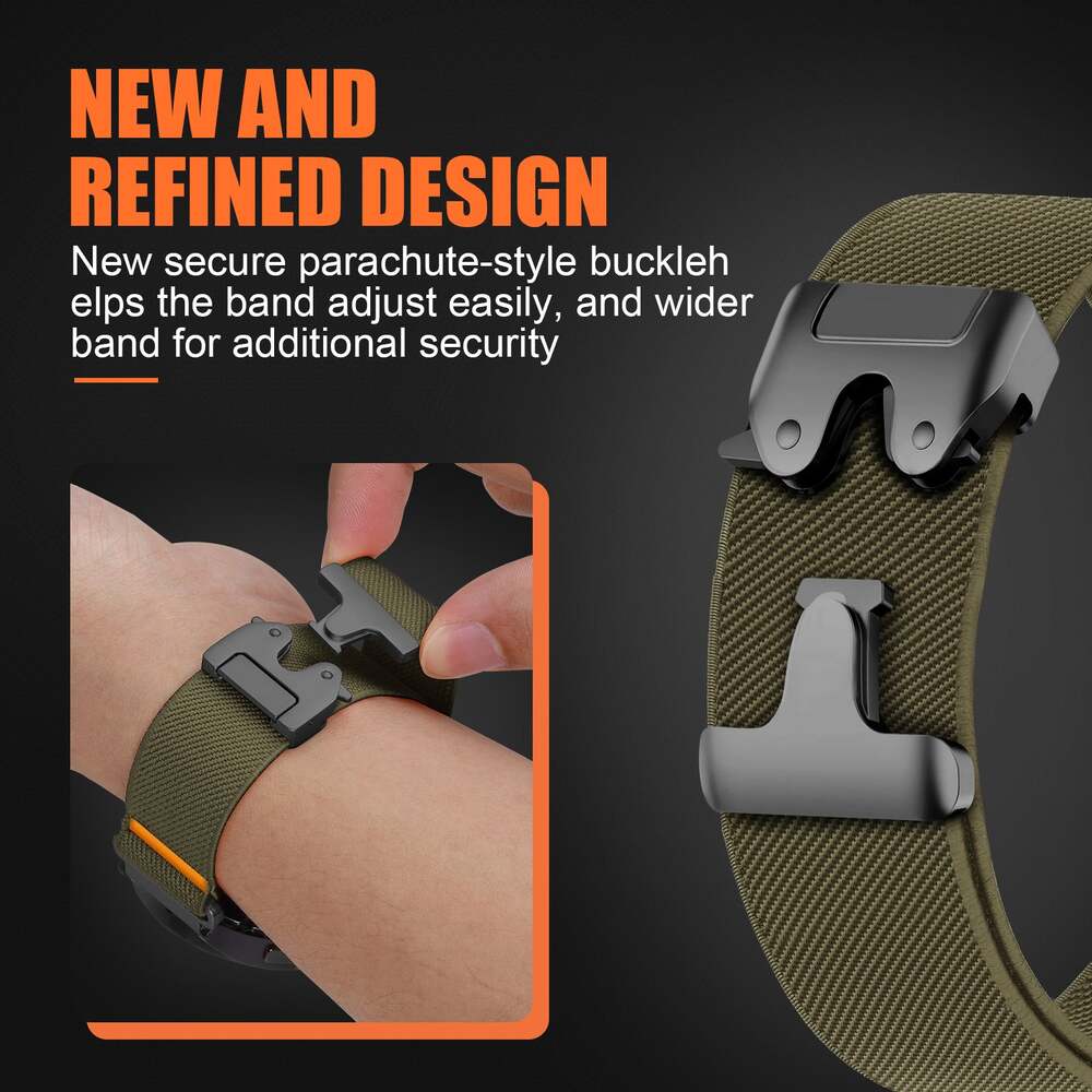 Garmin QuickFit Stretch Parachute Buckle Nylon Band