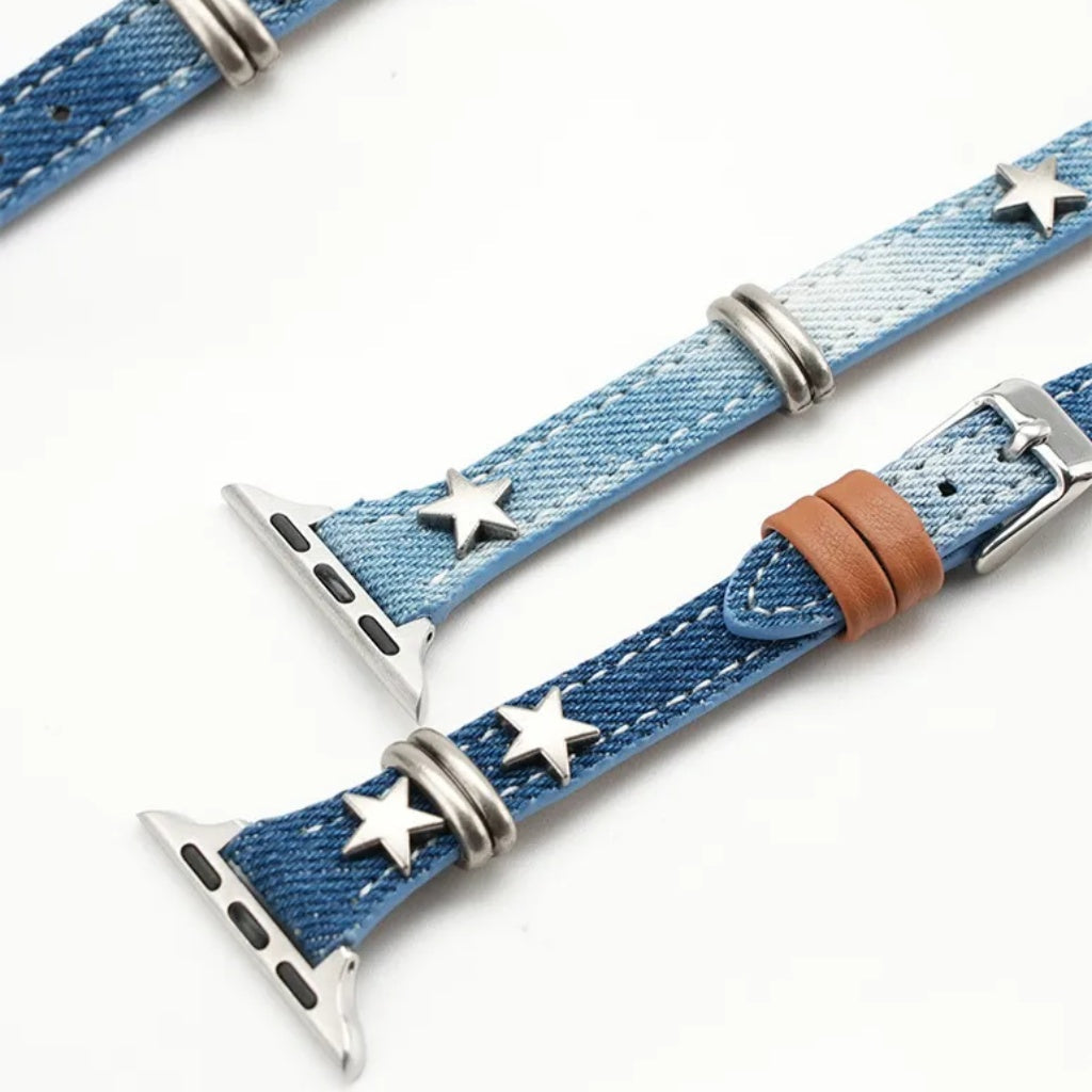 Vintage Star Stud Band For Apple Watch