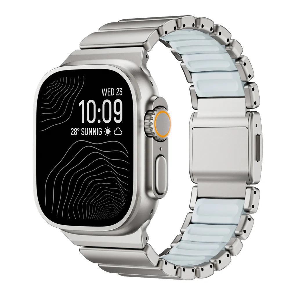 Titanium x FKM Dual Core Band For Apple Watch