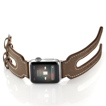 DOUBLE BUCKLE CUFF BAND FOR APPLE WATCH