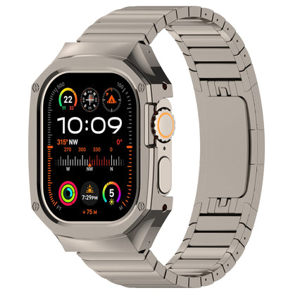 Stainless Steel Band With Case For Apple Watch Ultra