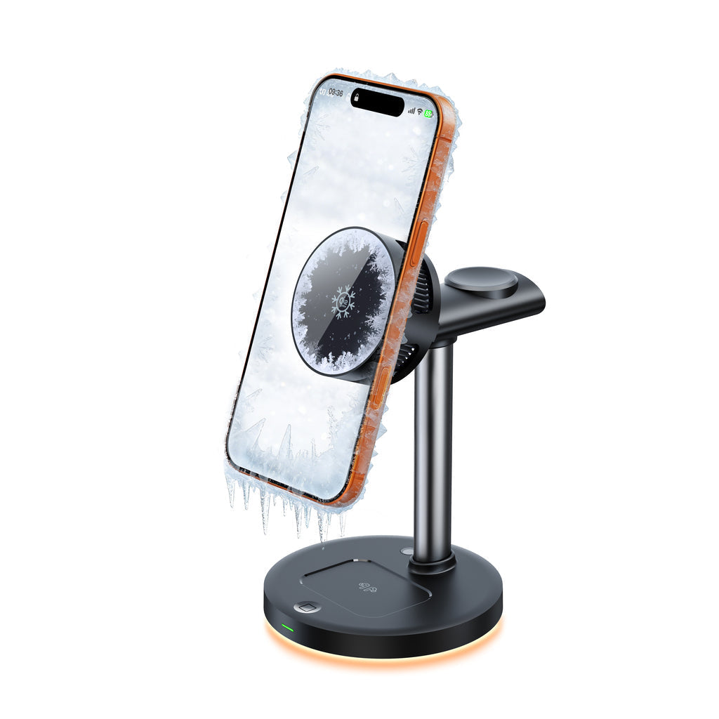 ChillCharge 3-in-1 TEC Cooling Wireless Charging Station
