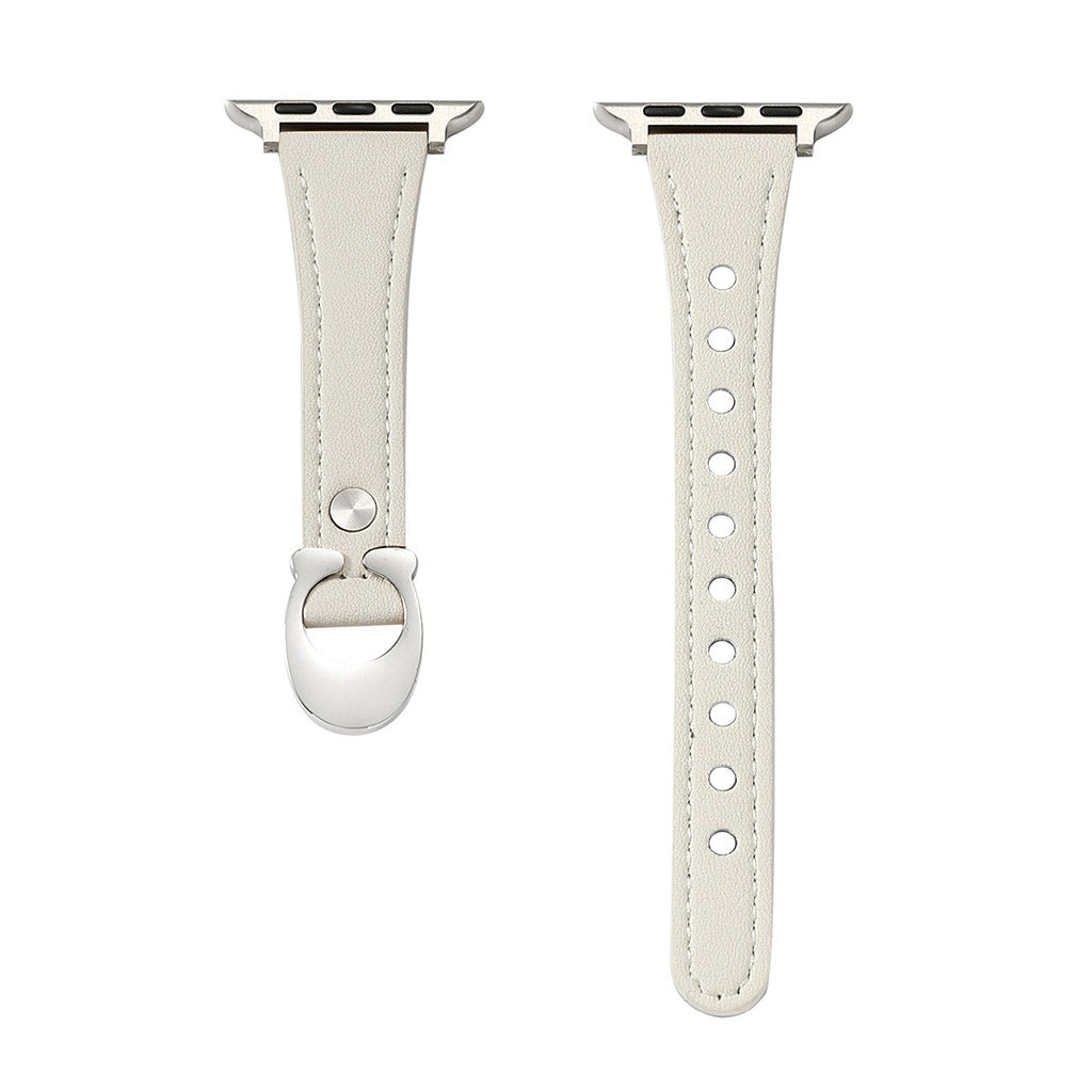 The Charmed Slim Leather Strap