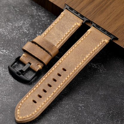 Handmade Horween Leather Apple Watch Strap