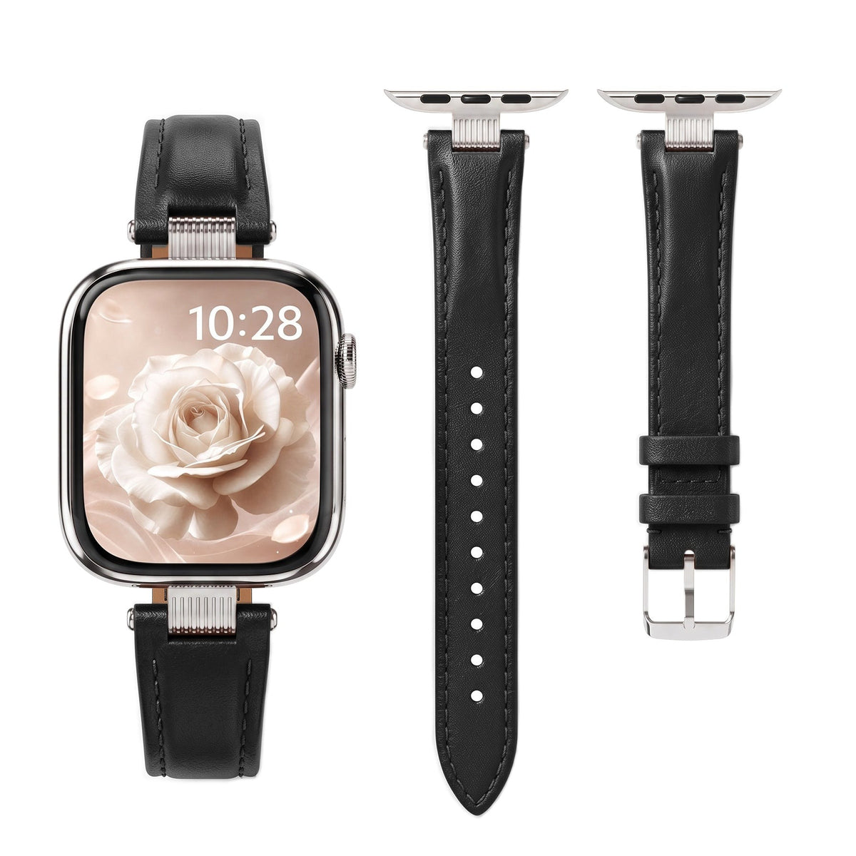 The Tapered Leather Strap For Apple Watch