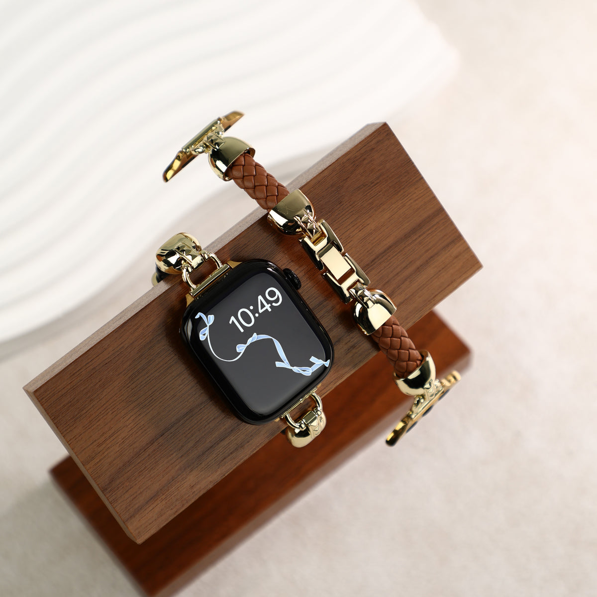The Petite Braided Leather Bracelet