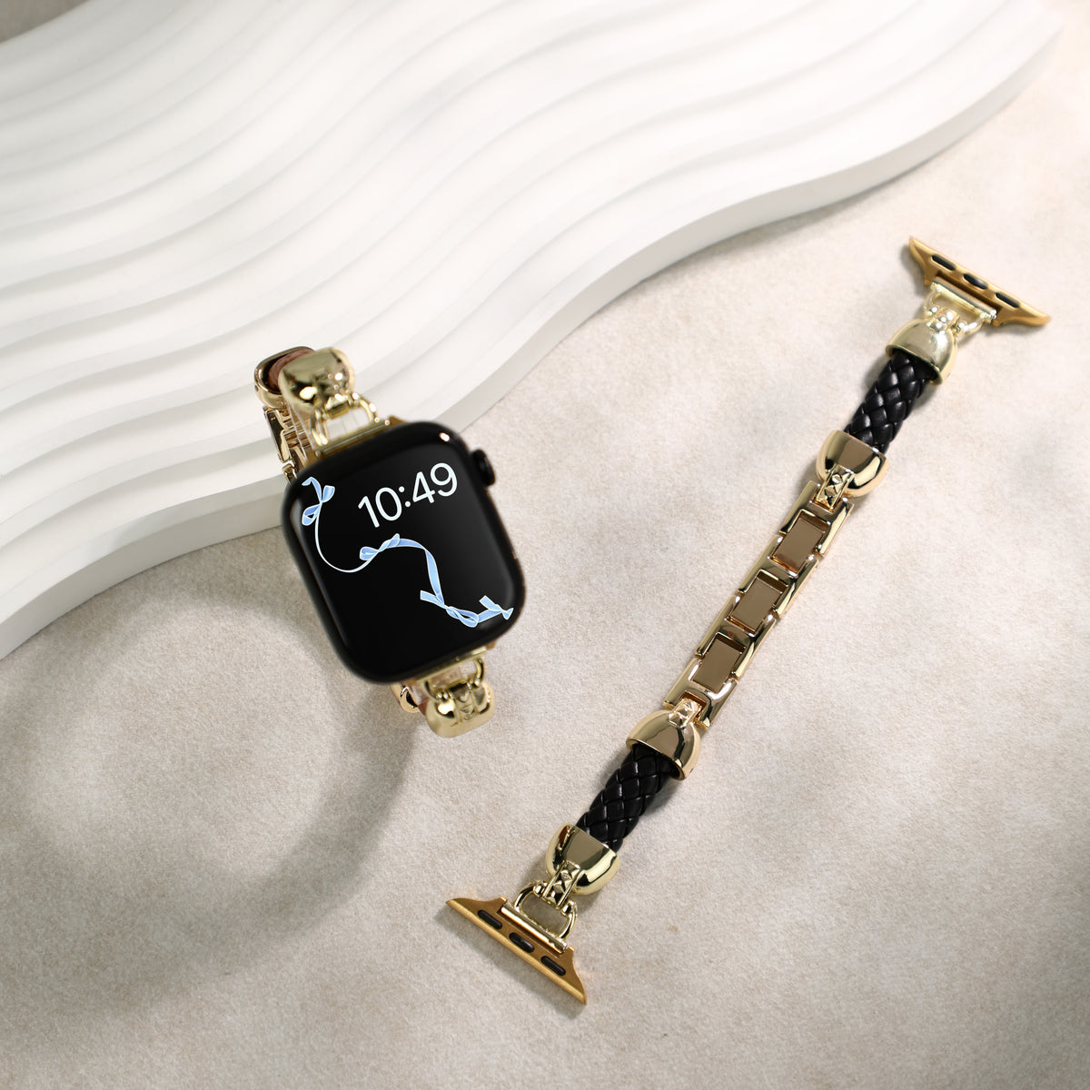 The Petite Braided Leather Bracelet
