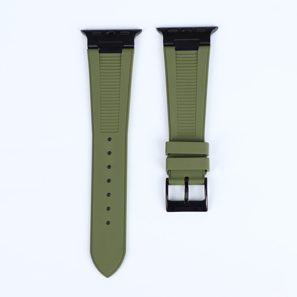 The Luxe Ridged Sport Strap For Apple Watch