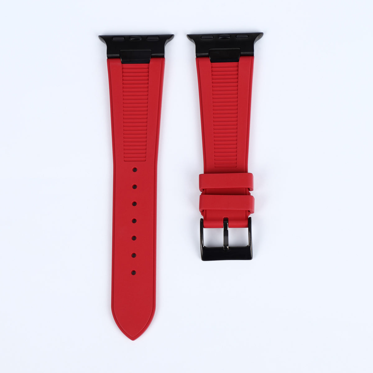 The Luxe Ridged Sport Strap For Apple Watch