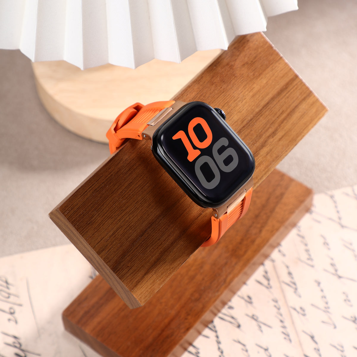 The Luxe Ridged Sport Strap For Apple Watch