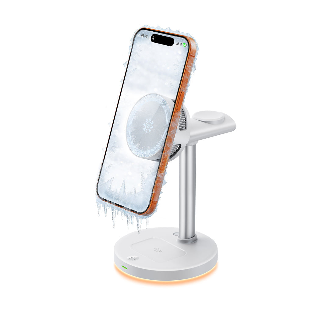 ChillCharge 3-in-1 TEC Cooling Wireless Charging Station