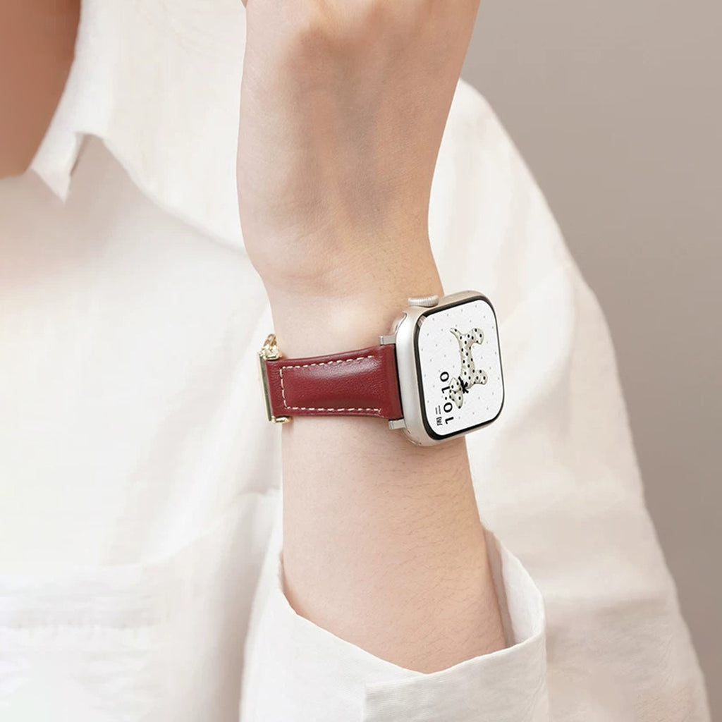 The Radiant Bloom Jewelry Leather Strap