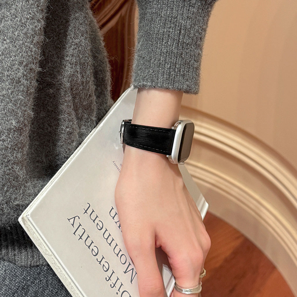 The Vintage Suede Classic Strap For Apple Watch