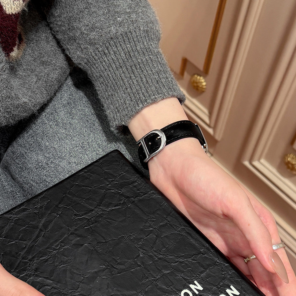 The Vintage Suede Classic Strap For Apple Watch