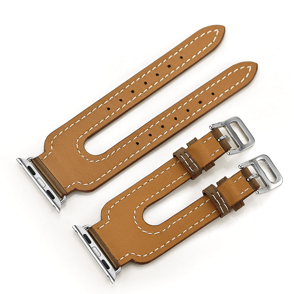 DOUBLE BUCKLE CUFF BAND FOR APPLE WATCH