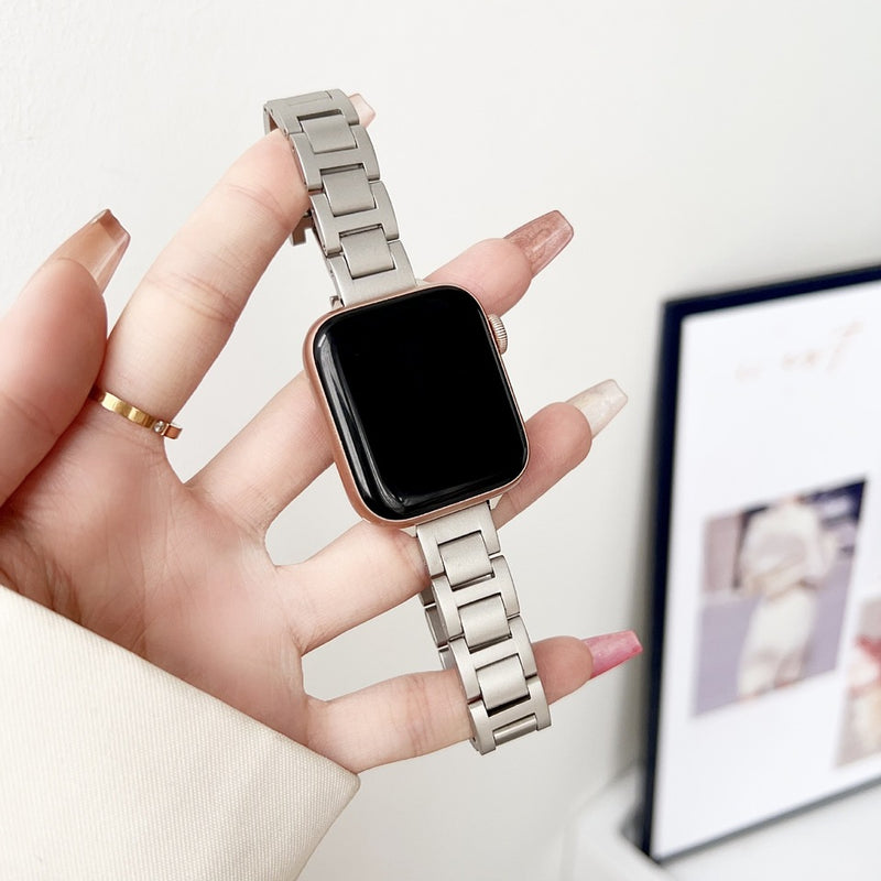 Classic Stainless Steel Band For Apple Watch