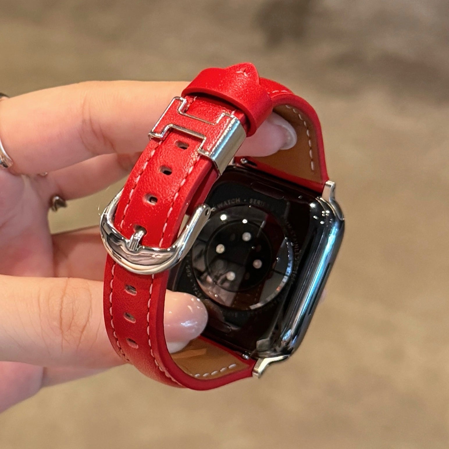 Glam Leather Strap