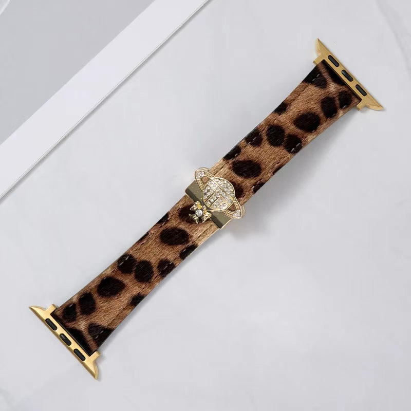 Saturn Magnetic Leather Strap For Apple Watch