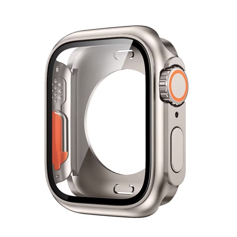 Suitable for Apple Watch 360° all-inclusive protective case + tempered film