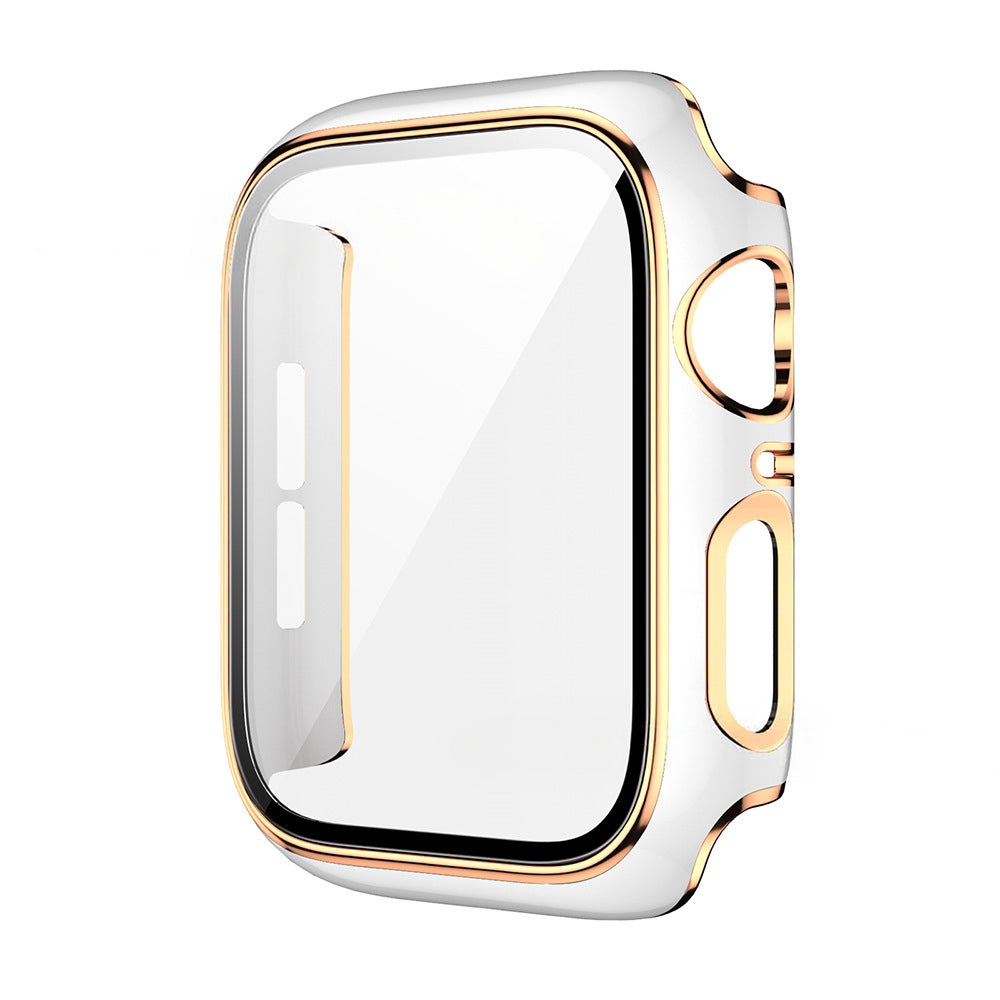 Two-Color Watch Case With Tempered Glass Film