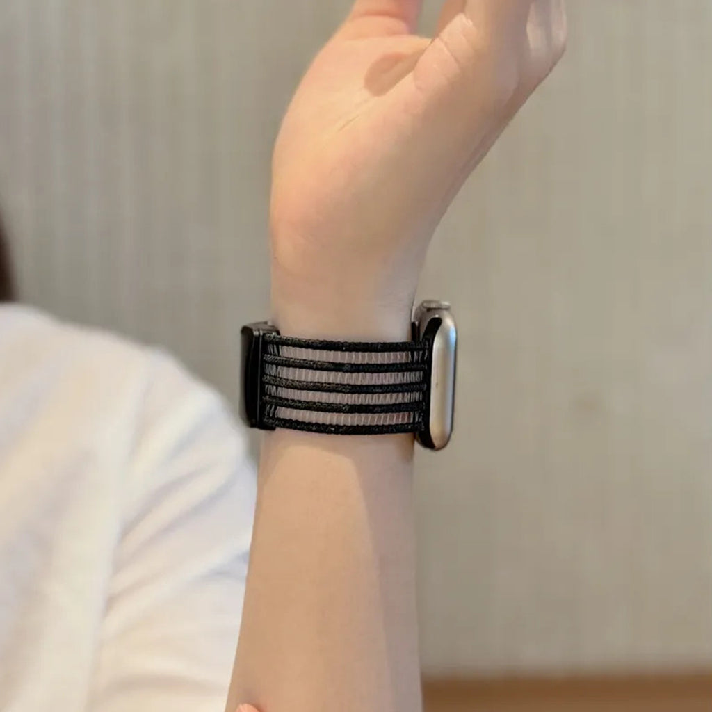 The Breathable Fishnet Silk Band For Apple Watch
