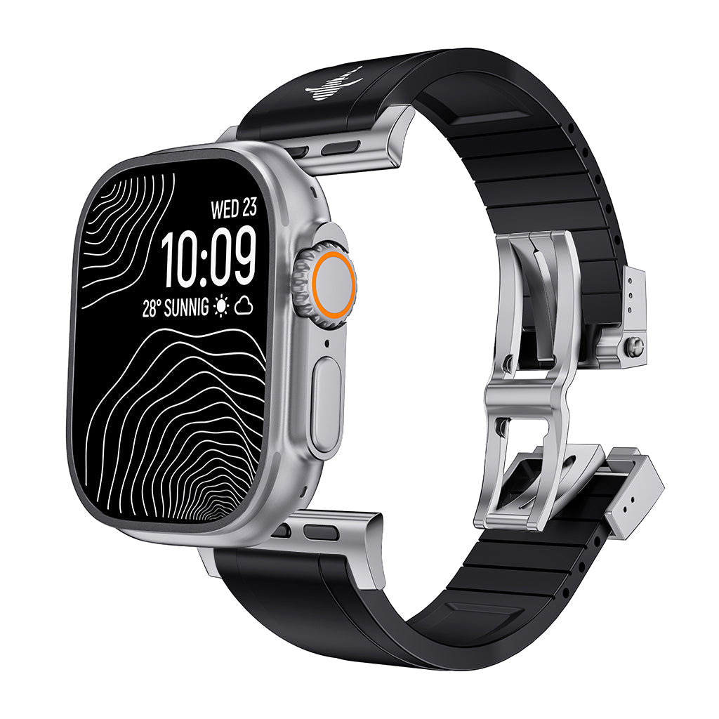 The Shark — Fine Watchmaking Grade FKM Apple Watch Band
