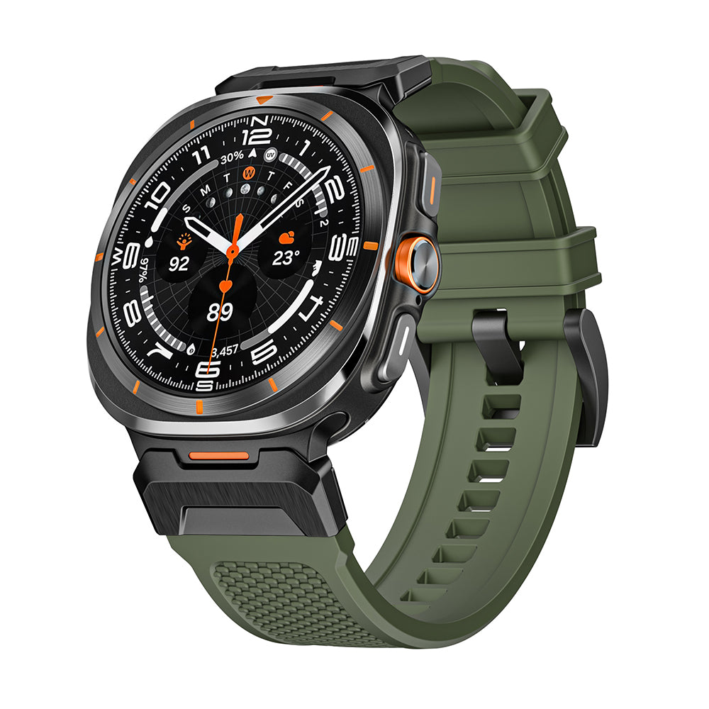 Tactical FKM Rubber Band For Samsung Galaxy Watch Ultra