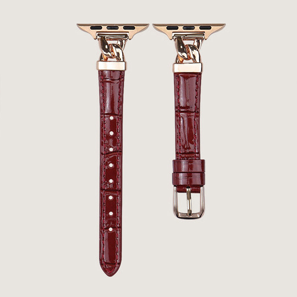 The Grace Slim Leather Strap