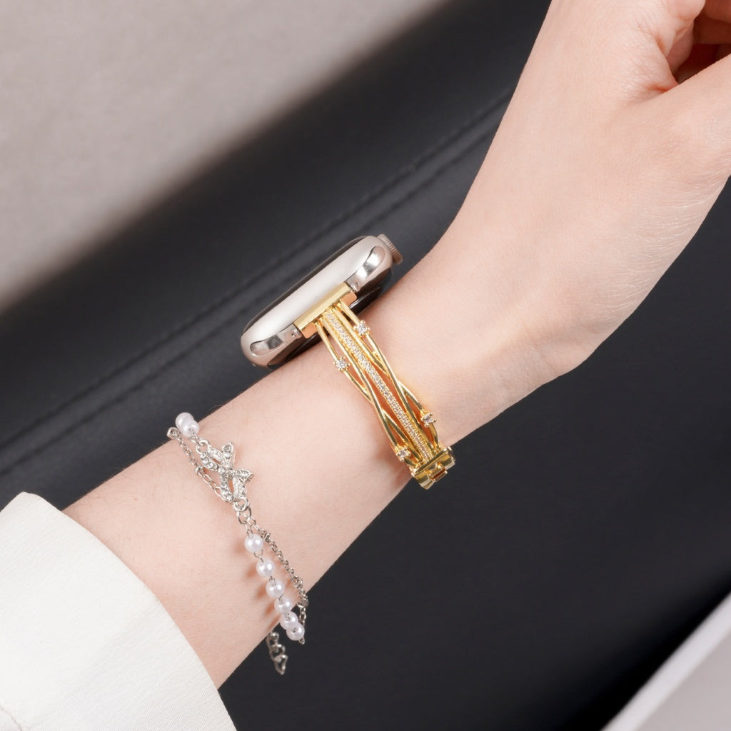 Stellar Orbit Sparkle Zircon Bracelet