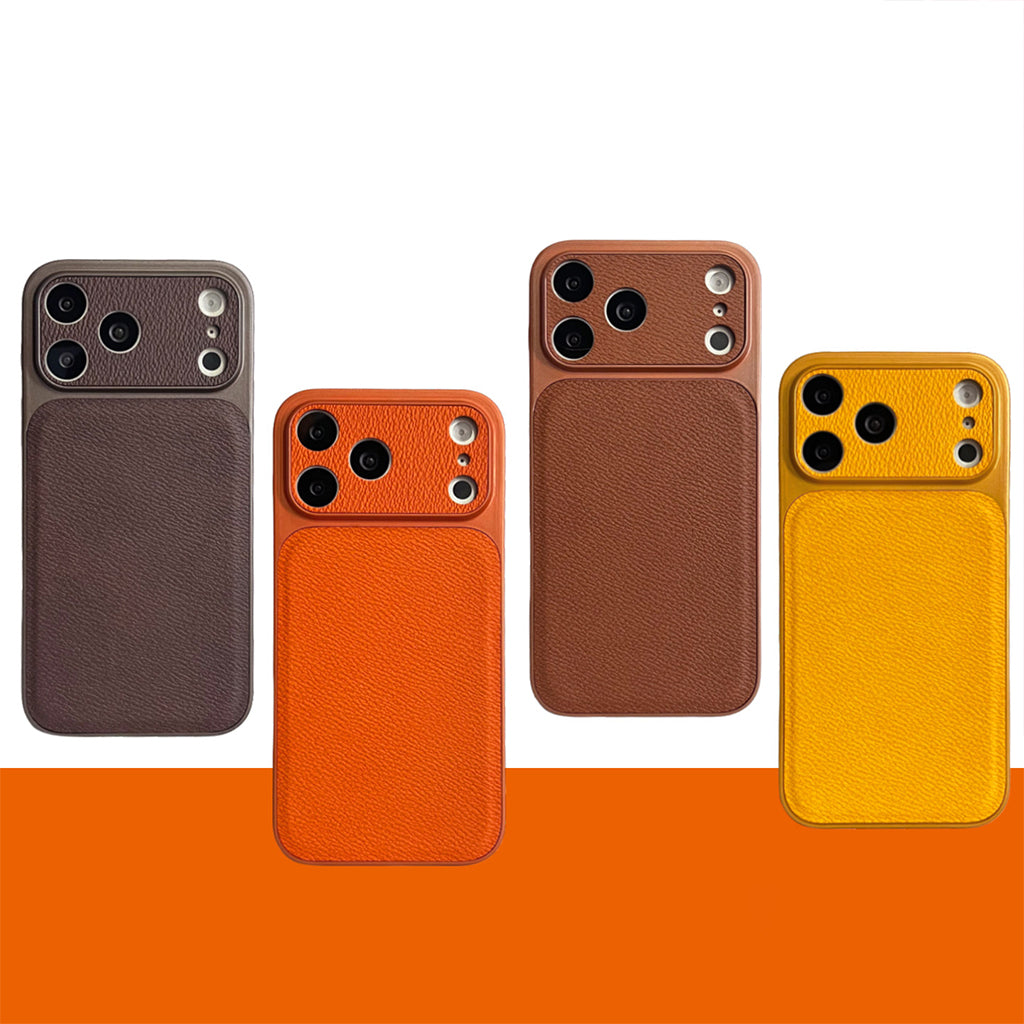 Textured Artisan Leather Case For iPhone